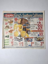 Ralphs Southern California Grocery Circular Oct 2 8 1996 Vintage Ad Vintage picture