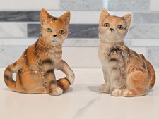Vintage CAT KITTEN Salt & Pepper Shakers Japan picture