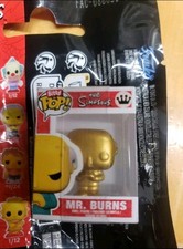 Funko Bitty Pop | The Simpsons | Mr. Burns 1/24 Gold Chase picture