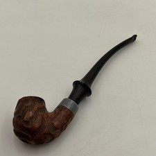 WDC Wellington Bent Billiard Imported Briar Vintage Pipe Sherlock Holmes Estate picture