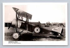 RPPC Sopwith Pup RAF RFC RNAS Biplane Fighter FLIGHT Photograph UK Postcard picture