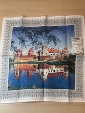 Orsha Linen Mill Mir Castle Belarus 100% Linen Napkin 17.7