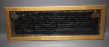 Tibet 1600s Old Buddhist Silver Powder Writing Sutra Lection Thangka Manuscript picture