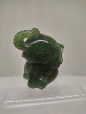 Adorable Green Fluorite Elephant 2.5in Natural Crystal  Gift picture