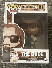 š„Funko Pop Movies: Big Lebowski - THE DUDE #81 VAULTED PROTECTORš„ picture