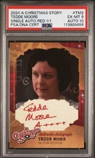 2024 Cryptozoic A Christmas Story Red Auto Tedde Moore Shields 1/1 PSA 6 DNA 10 picture