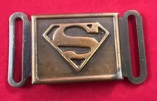 Original Vintage 1944 DC Comics Superman Belt Buckle 2