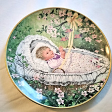 Kaiser w Germany “Rockabye Baby On The Treetop ” By Gerda Neubacher  8” Plate picture