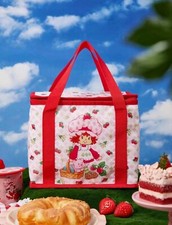 Strawberry Shortcake Lunchbox Thermal Insulated 1980 Retro New Cute Girl Pink picture
