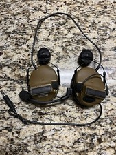 3M Peltor Comtac iv Single Lead With Gel Cups picture