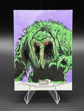 2025 Topps Marvel Comic Book Heroes Man-Thing Sketch Ryan Finley picture