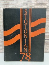 1978 STONIAN HIGH SCHOOL YEARBOOK STOUGHTON MASSACHUSETTS picture