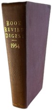 Book Review Digest 1954 H W Wilson Co Annual Cumulation Large Reference Book picture