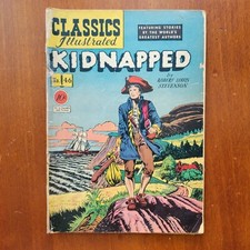 CLASSIC COMICS (ILLUSTRATED) #46 Kidnapped by Stevenson 1948 picture
