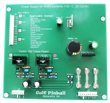 NEW - Power Supply for Bally/Williams Pinball Systems 11B/C, Part D-12246 picture