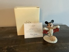 Lenox Disney Count Dracula Mickey Mouse Figurine In Box With COA Rare picture