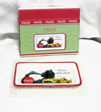 COCA - COLA Drive Refreshed Ceramic Tray Wall Plaque 3.75