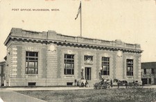 CEN Muskegon MI Old Post Office built 1904 designed architect James Knox Taylor picture