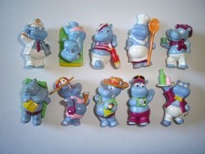 KINDER SURPRISE SET - HAPPY HIPPOS CRUISE 1992 - VINTAGE FIGURES COLLECTIBLES picture