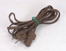 Vintage Tube Radio TV Replacement Cheater Power Cord picture