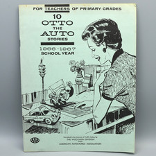 Otto the Auto Stories Teachers Book Vintage 1966 Wisconsin AAA Traffic Safety picture