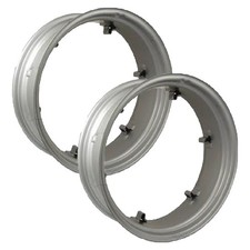 Qty 2: Rear Rim Fits White Replaces RW09286 picture
