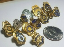 Federal MINI PIN set 13 pc CID DOJ BIA DOD Treasury Mint Commerce Customs Bureau picture