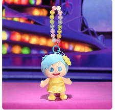 Authentic 2025 Disney Store Inside Out 2 The Joy Plush Keychain picture