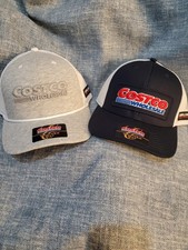 Costco Kirkland Signature Trucker Hat Snapback Mesh Back Gray and Blue picture
