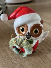 Vintage Christmas Owl Napcoware Japan picture