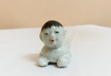 Nude Baby Boy Porcelain Statue Figurine Antique Vintage Old Rare Exquisite Japan picture