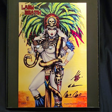 Lady Death Majestic #1 Signed Limited 21/44 Naughty Mayan Metallic Edition picture