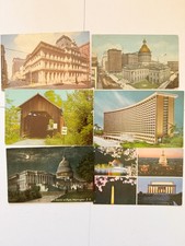 Lot of 6 Vintage Postcards St Louis & Washington DC incl Posted & 1922 Dated picture
