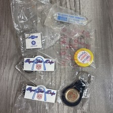 Lot of 6 Vintage Automotive Dealerships Advertising Keychains - NOS (P436E) picture