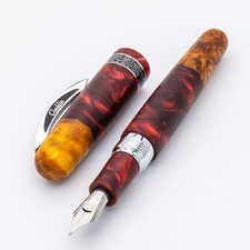 Conklin 1898 Limited Edition Spectra Fusion Fountain Pen in Burgundy  Fine Nib picture