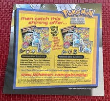 Pokemon Silver Gold Nintendo Power Renewal Form  7” x 8” Vintage Original Rare picture