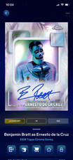 Topps Disney Collect Legendary Chrome Signatures ERNESTO DE LA CRUZ Bratt picture