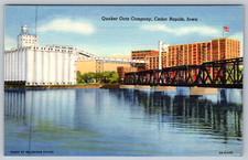 c1940s Quaker Oats Company Cedar Rapids Iowa Postcard picture