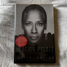 HTF SIGNED Autographed Book “Dancing Spirit” Judith Jamison Dancer Choreographer picture