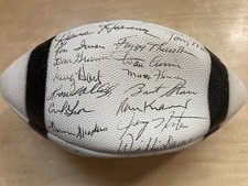 1963 Green Bay Packer’s Team Signed Football, 37 Names, Beckett LOA, Bart Starr picture