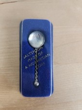 Salt Spoon Made From Norwegian Coin  picture