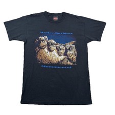 Vintage Harley Davidson Shirt Mens L Monumental Barwell England 90s Windy Corner picture