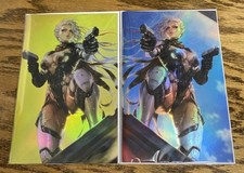 SWEET DEATH #1 EOM 2 BOOK SET VIRGIN HOLOFOIL & GOLD FOIL SDCC 2026 NM+ picture