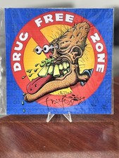 🔥🔥Stanley Mouse Blotter Drug Free Zone TRUE GRAIL #96/100🔥🔥 picture