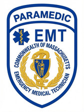 Paramedic EMT Massachusetts- IRON ON DTF TRANSFER picture