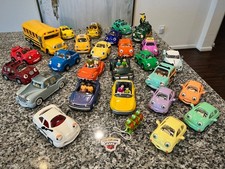 Chevron Vintage Cars Techron Collectibles Lot of 26+1 Turtles Includes Bus NM picture