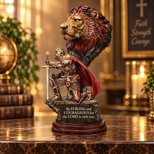 Defenders Of The Lord Cold-Cast Bronze Sculpture Collection Gift picture