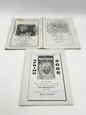 3 Scratch Back Magazine 2005 Spring Fall Winter Pit Bull APBT Gamedog CH Blood picture