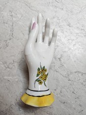 Vintage Enesco Ring Holder Hand Finger from Japan 1950 - 1960's picture