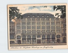 Postcard Alsterhaus Hamburg Germany picture